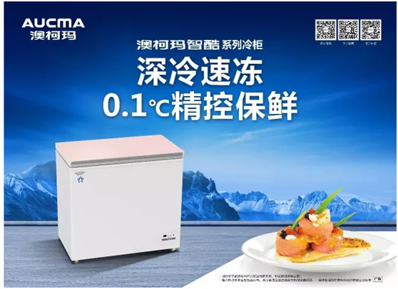 澳柯瑪零下40度深冷速凍冷柜，讓食材保存更新鮮