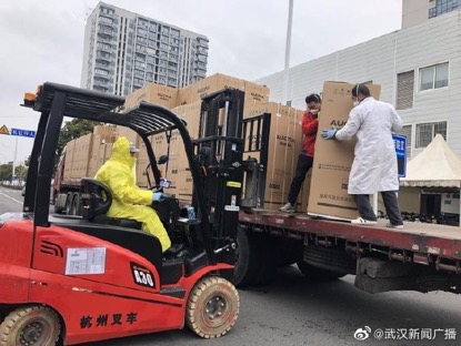 澳柯瑪生物醫療援馳武漢，接力抗擊疫情